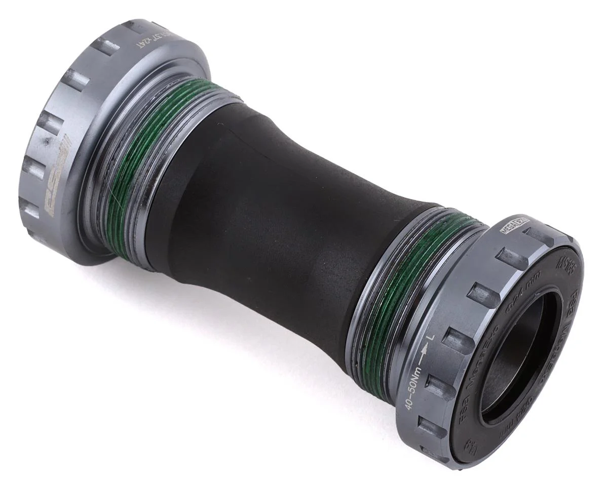 Full Speed Ahead BB-6000 MegaExo Threaded Cartridge Bottom Bracket (Silver) (BSA) (68/73mm)